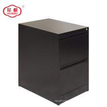 2018 modern cheap price black 2 drawer steel file cabinet